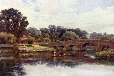 Sonning Bridge by Alfred Robert Quinton